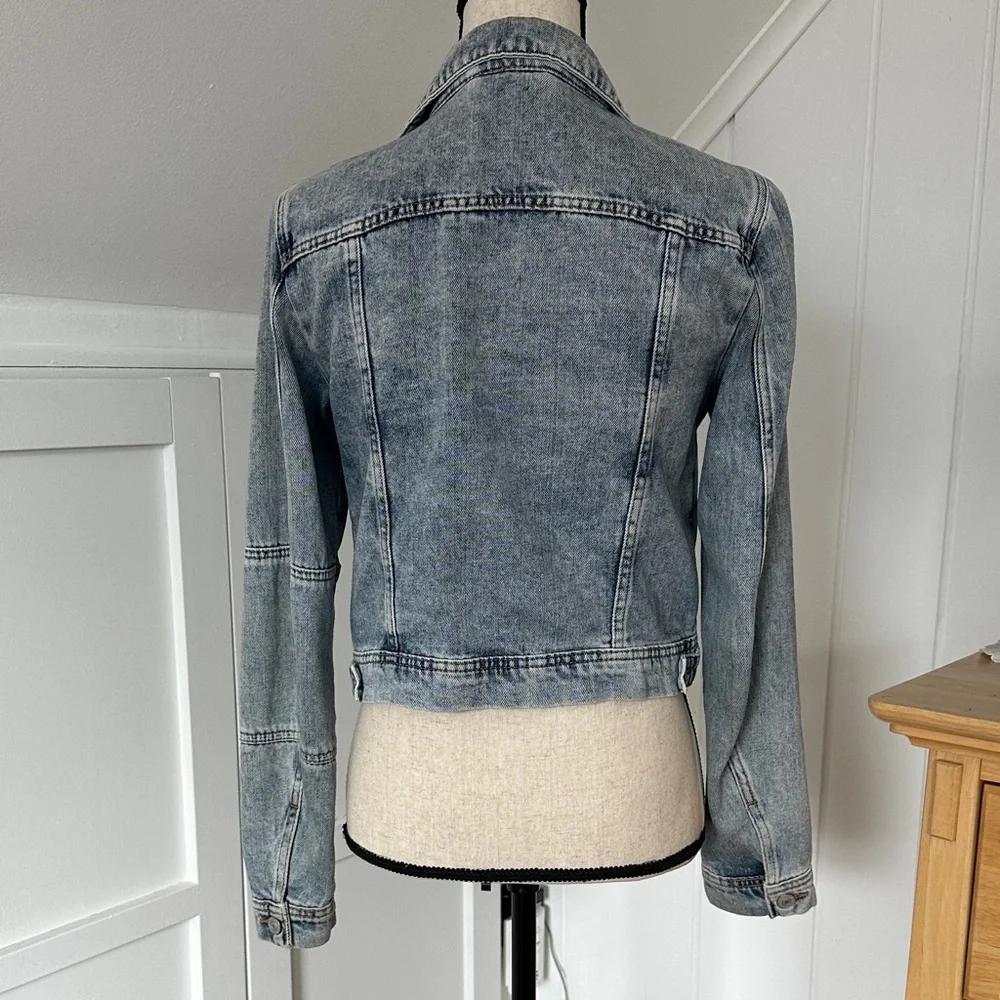 Free People Blue Denim Jacket - Picture 3 of 3